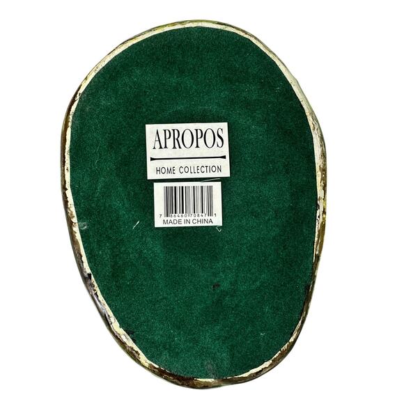 Apropos Large Ceramic Crackle Glaze Spotted Rooster 12.25" Figurine-Excellent! - Picture 6 of 7